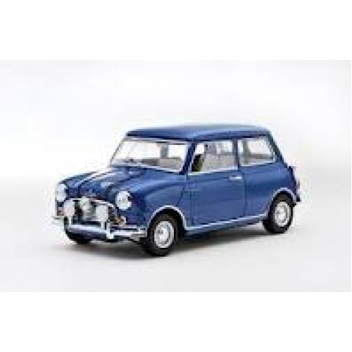 Kyosho - Car Scale Model - Austin Mini Cooper - 1-18 - Blue